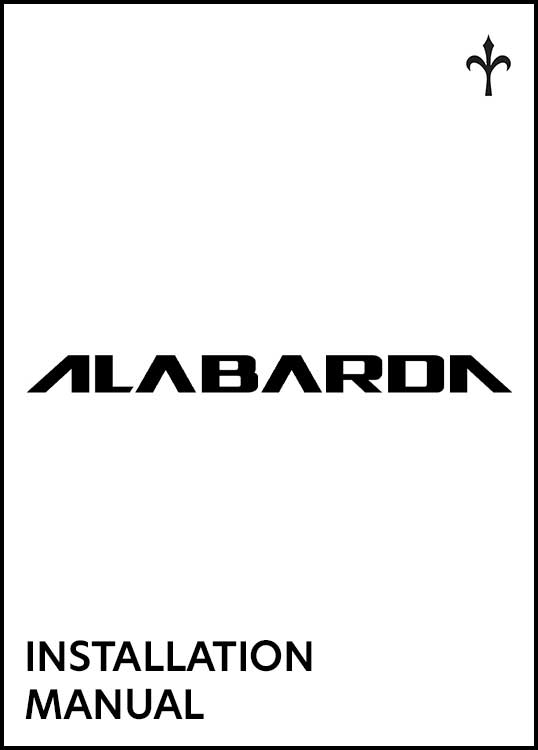 Manual de instalación Alabarda