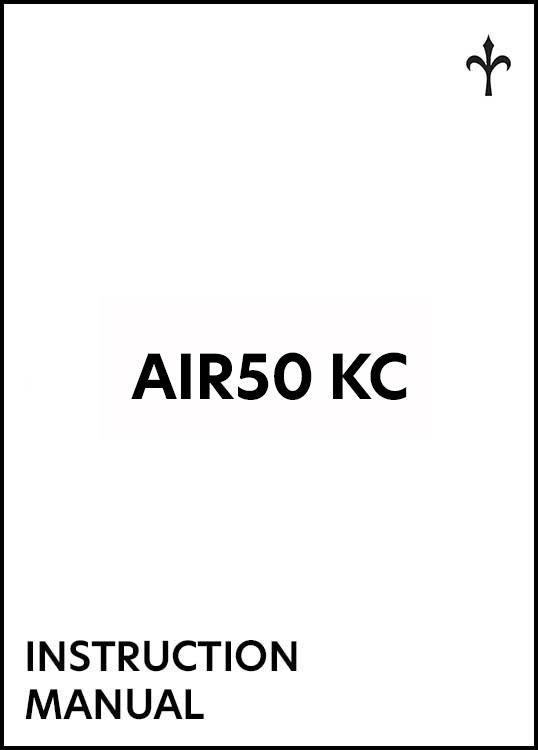 Manuale Istruzioni AIR50 KC