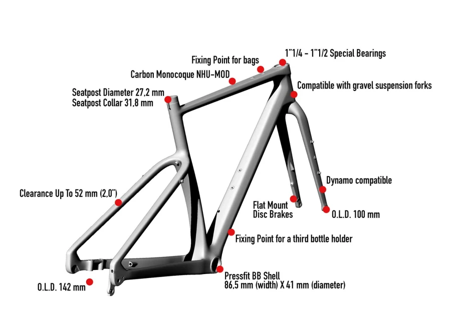 Wilier Adlar SRAM Rival XPLR AXS E1 1x13sp Miche Graff (E637VYD) 9