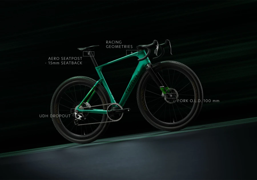 Wilier Rave SLR ID2 SRAM Force XPLR AXS E1 1x13s (Carbon F Bar) 17