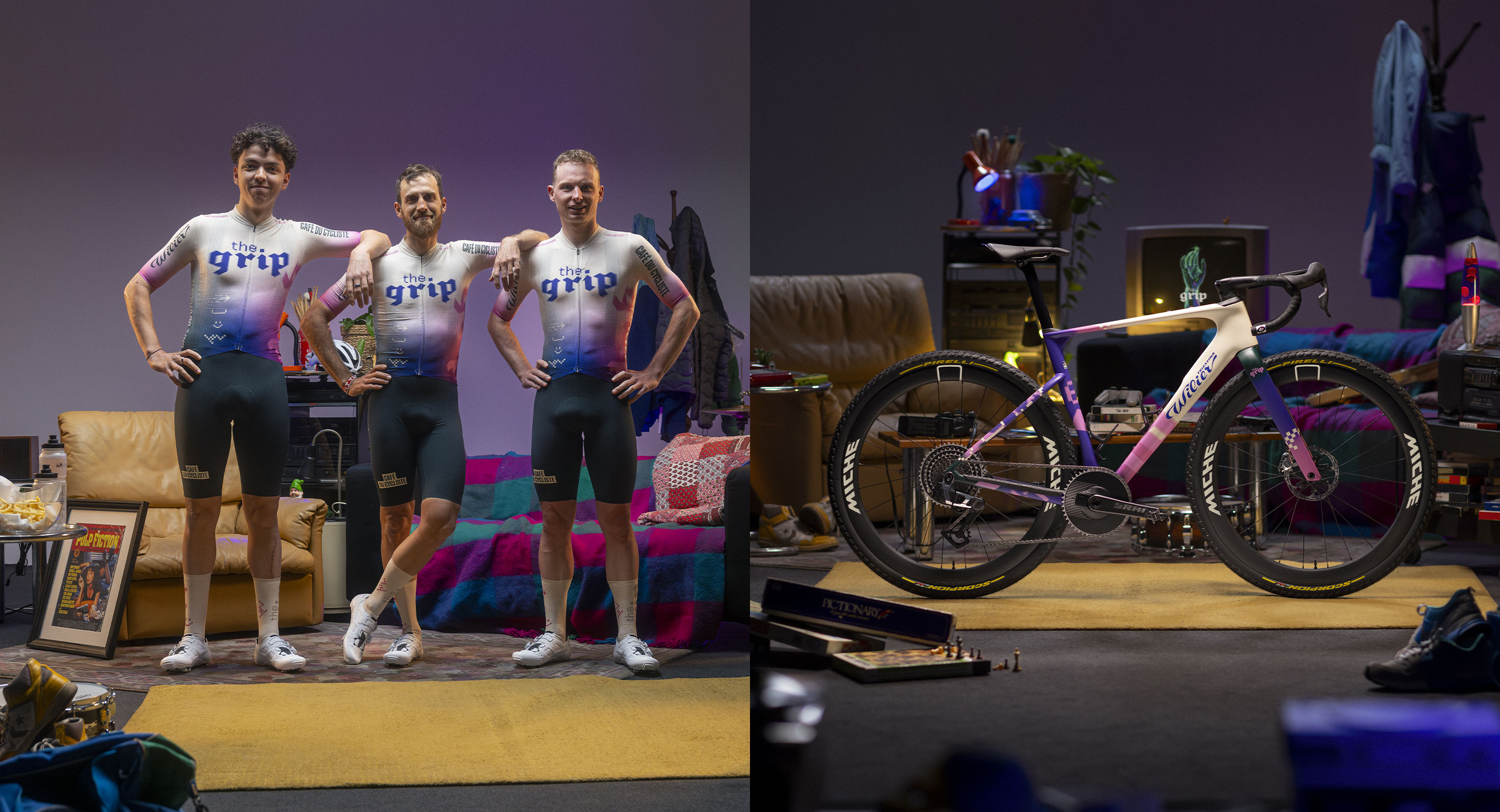 <div><strong><em>The Grip Élite Gravel Team</em></strong></div>