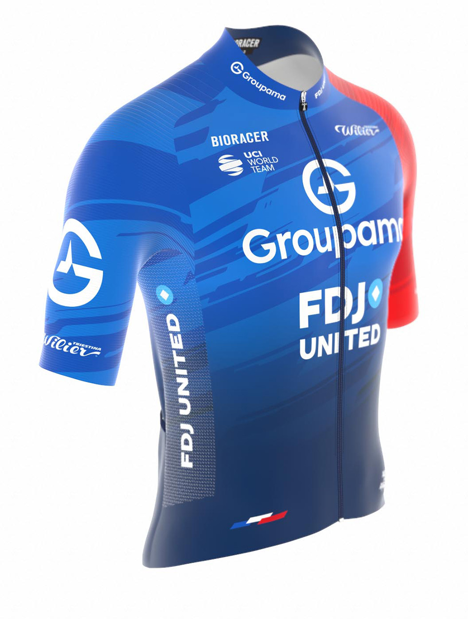 Maillot officiel Groupama - FDJ 2026